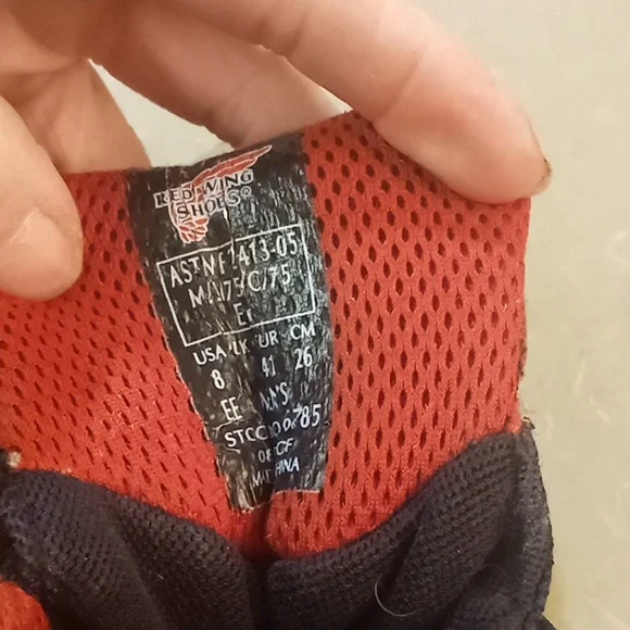 Red Wing stock number 6785 men's 8 - Picture 3 of 8